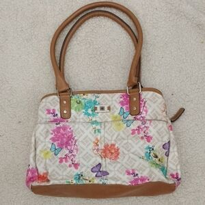 Floral Butterfly Purse